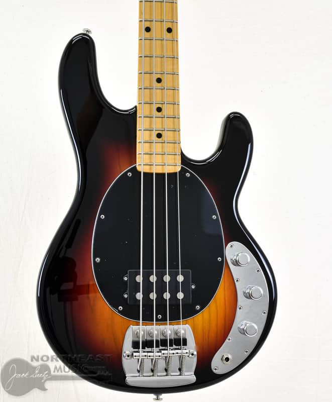 Ernie Ball Music-Man Retro 70's StingRay Bass - Vintage Sunburst image 1
