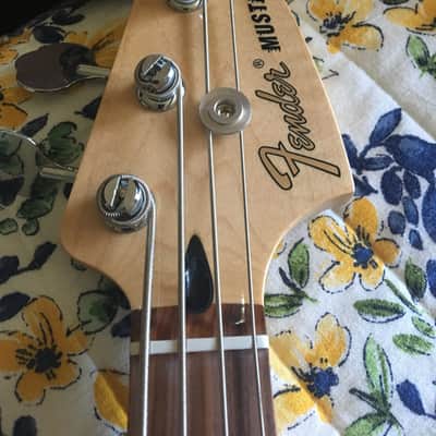 Fender Mustang bass seafoam green image 6