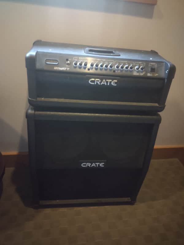 Crate GT1200H Early 2000s - Half Stack Combo | Reverb