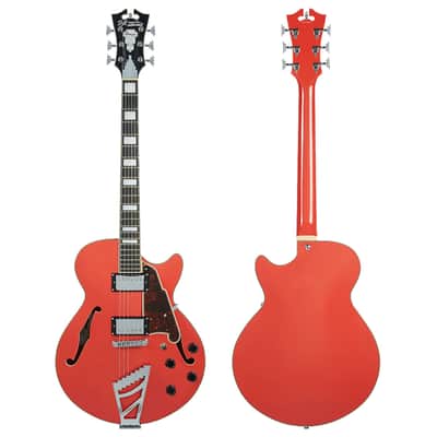 D'Angelico Premier SS w/ Stairstep Tailpiece - Fiesta Red - Open Box image 9