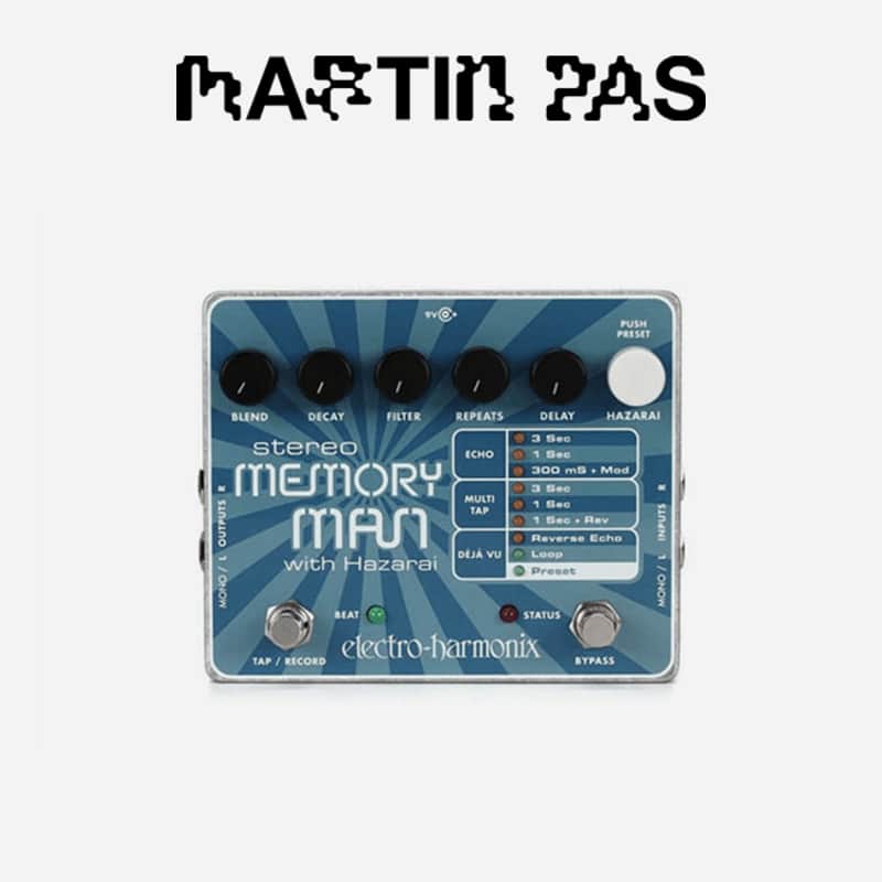 Electro-Harmonix Stereo Memory Man With Hazarai image 1