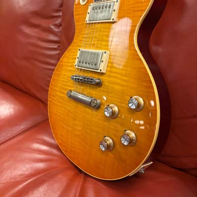 2002 Epiphone Elitist Les Paul Standard (Japanese Export) Honeyburst image 7