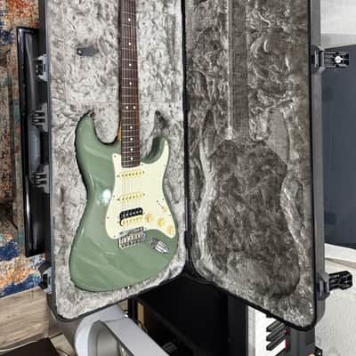 Fender American Professional Stratocaster HSS Shawbucker with Rosewood Fretboard 2017 - 2019 - Antique Olive image 14