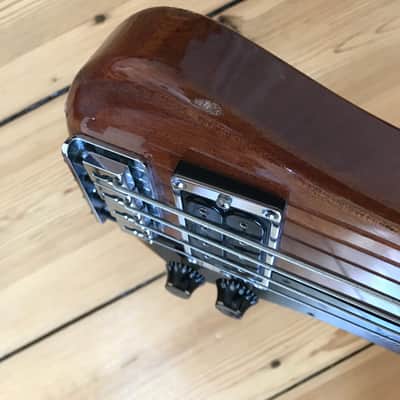Hofner Shorty Fretless Bass 198?  very rare, maybe custom image 8
