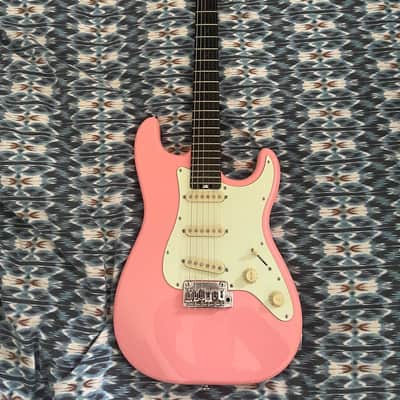 Schecter Nick Johnston SSS with Ebony Fretboard 2020 - Atomic Coral - Case Included image 1