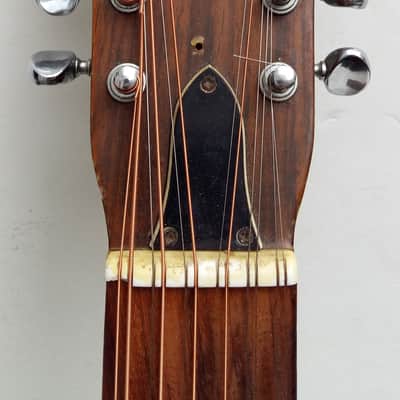 MORRIS B-28 12 strings dreadnought folk - Japan, 70's image 11
