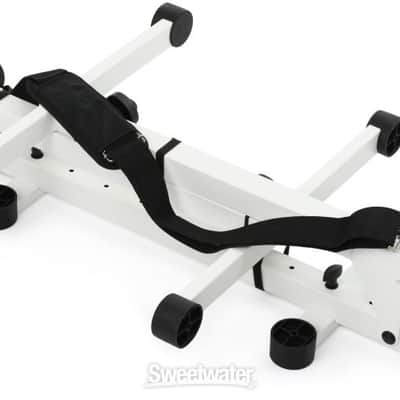 K&M 18820 Omega Pro Keyboard Stand - Pure White (OmegaProWTd1) image 7
