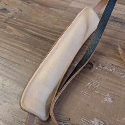 Bobby Lee Sottile Mfg Co Guitar Strap Vintage 1970s Black NOS Excellent! image 7