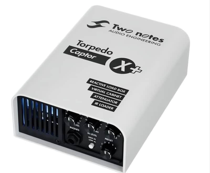 Two Notes Torpedo Captor X 8ohm Stereo Reactive Load Box / Attenuator 2020 - White image 1