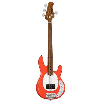 Sterling by Music Man StingRay Short Scale RAYSS4 - Fiesta Red image 2