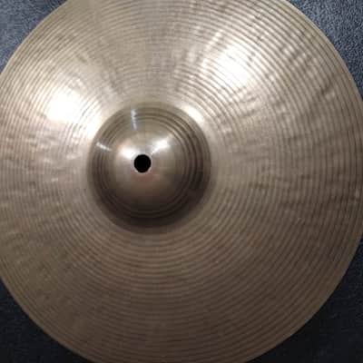 Vintage Zildjian K 13 inch hi hat cymbal image 1