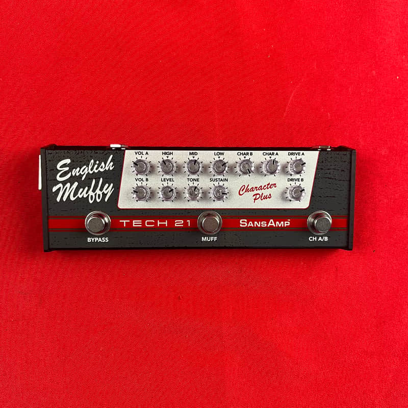 [USED] Tech 21 SansAmp Character Plus Series English Muffy Overdrive Fuzz image 1