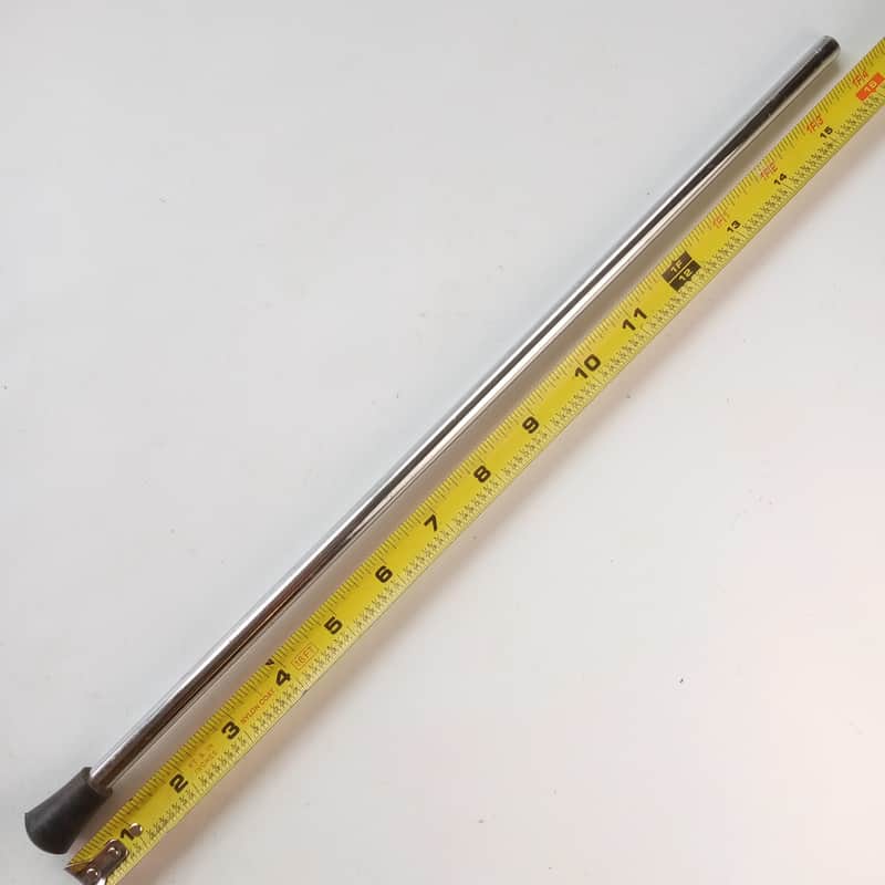 Slingerland 3/8"x16.25"Straight Floor Tom Drum Leg Chrome Vintage 50s Radio King image 1