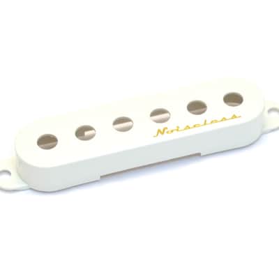 * 005-3339-010 Fender 1 Noiseless White Fender Strat Guitar Bridge Pickup Cover