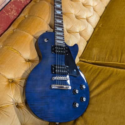 Epiphone Les Paul Classic T 2014 - Midnight Sapphire image 8