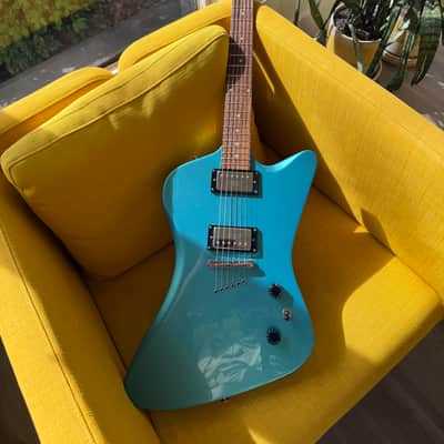 Epiphone Slasher 2001 RARE Metallic Blue image 2