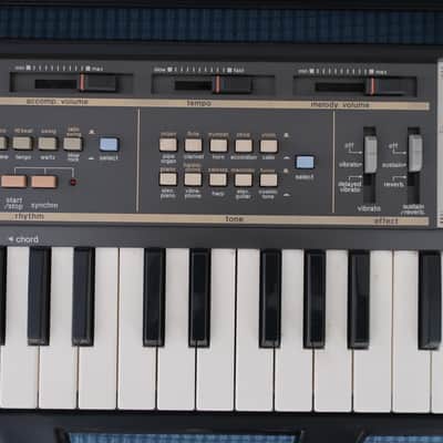 Vintage 1980s Casio Casiotone MT-100 Electric Keyboard Synthesizer Organ & Many Sounds image 3