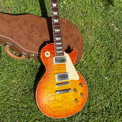 Gibson Les Paul Standard '59 Yamano Custom Shop Historic Reissue Tom Murphy Aged Edwin Wilson R9- Sunrise Teaburst 2007 image 6