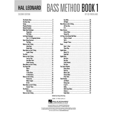 Hal Leonard Bass Method Book 1 – 2nd Edition image 2