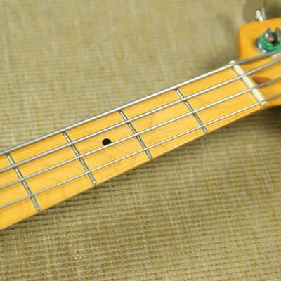 Fender '57 American Vintage Reissue Precision Bass - 1988 AVRI - Fullerton - Black over Surf Green image 8