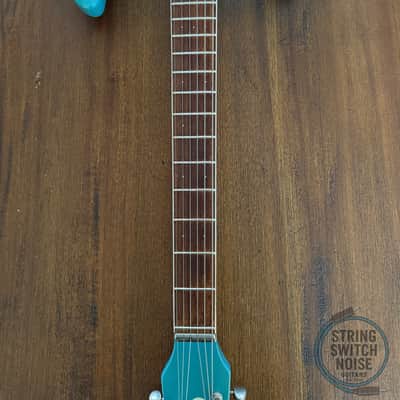 Mosrite of California Guitar, The Ventures '65, RARE, Marine Blue, 1990’s, OHSC image 12