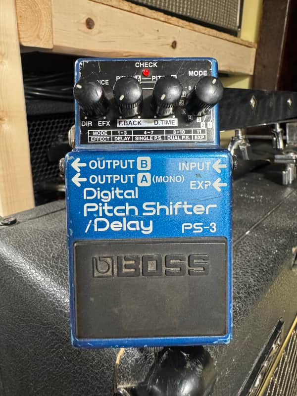 Boss PS-3 Digital Pitch Shifter/Delay | Reverb