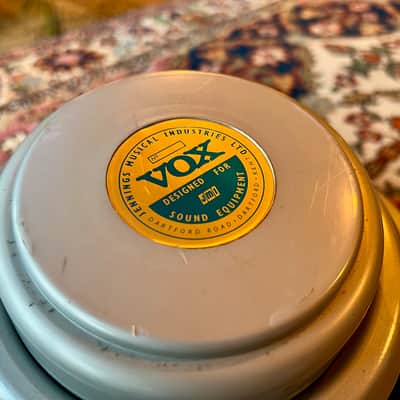 1966 Celestion T1252 G12L 12inch VOX JENNINGS JMI pulsonic cone image 4