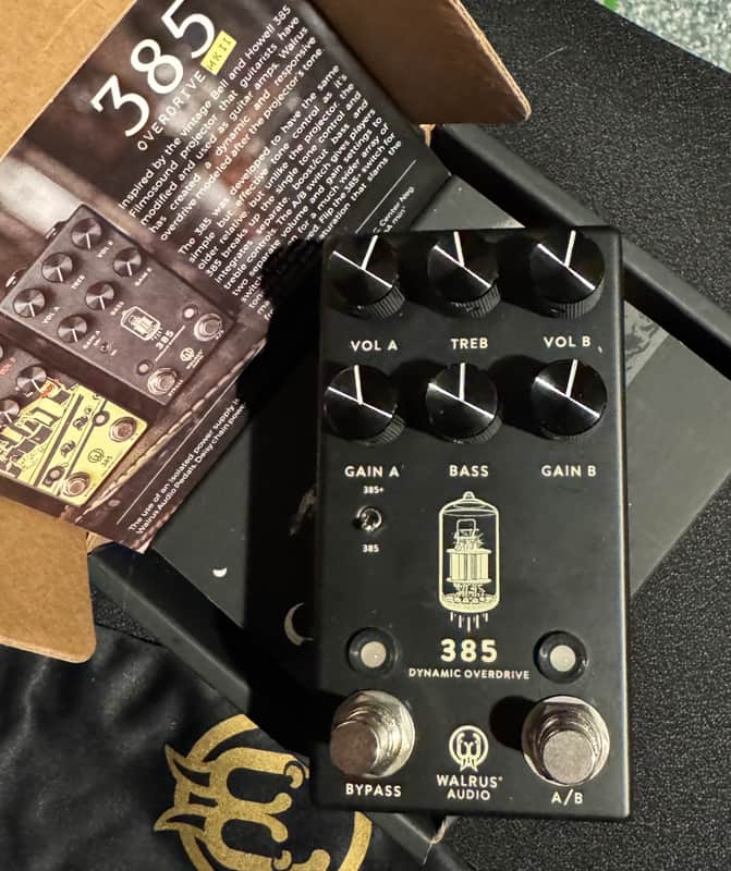 Walrus Audio 385 Overdrive MKII 2023 - Present - Black + Free Shipping! image 1