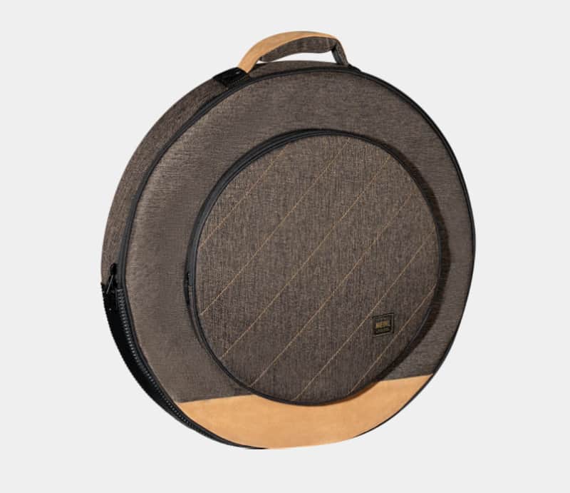 Meinl MCCB22MO 22 Inch Cymbal Gig Bag with 15 Inch HiHat Compartment Mocha image 1