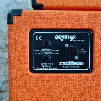 Orange AD 200 mk3 + baffle OBC 410 + flight case image 5