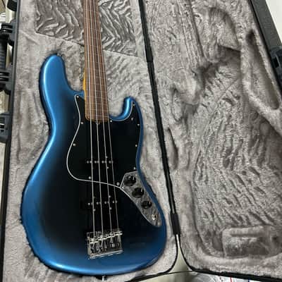 Fender American Professional II Jazz Bass Fretless - Dark Night image 6