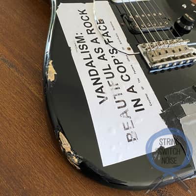 Fender “VANDALISM” Stratocaster, MIJ 1999, Kurt Cobain, Custom Built Modified image 14