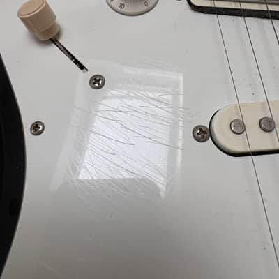 Squier Stratocaster Electric Guitar - Hot Rails Bridge Pickup image 5