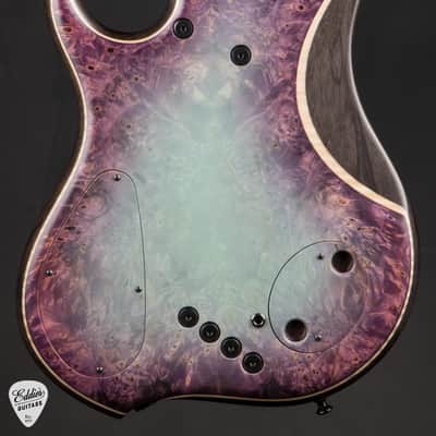 Dingwall Master Series Z3 5-String - Pastel Blue to Trans Purple Reverseburst #7999 image 4
