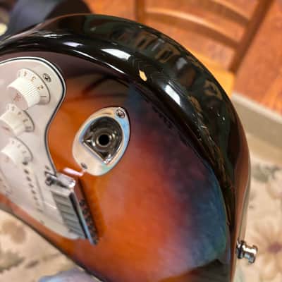 1994 Fender 40th Anniversary American Standard Stratocaster with Maple Fretboard Brown Sunburst image 21