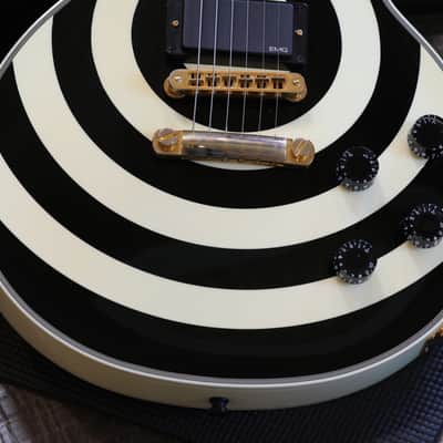 2010 Gibson Custom Shop Les Paul Zakk Wylde Signed Signature Electric Guitar Bullseye + COA OHSC image 6