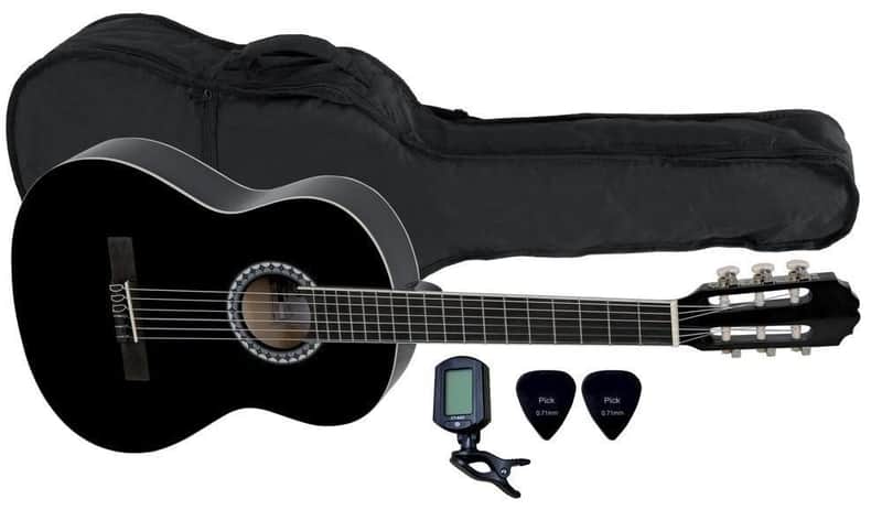 GEWA Basic Classical Guitar Set 3/4, Black (PS510176) image 1