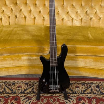Warwick Rockbass Streamer LX LH 5 String 2022 - Solid Black High Polish image 18