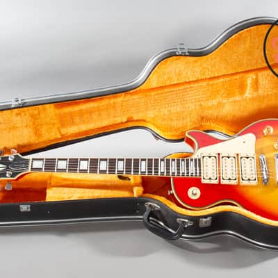 1978 Greco EG600PR Ace Frehley Cherry Sunburst 3 Pickup HSC image 2