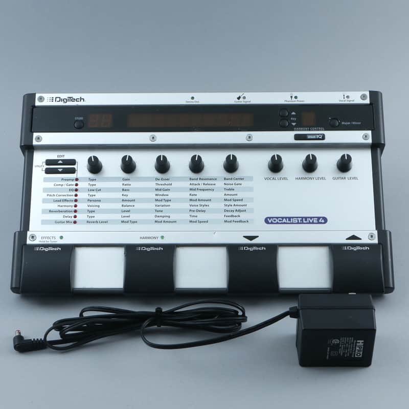 Digitech Vocalist Live 4 VL4 Vocal Effects Pedal P-30682 image 1
