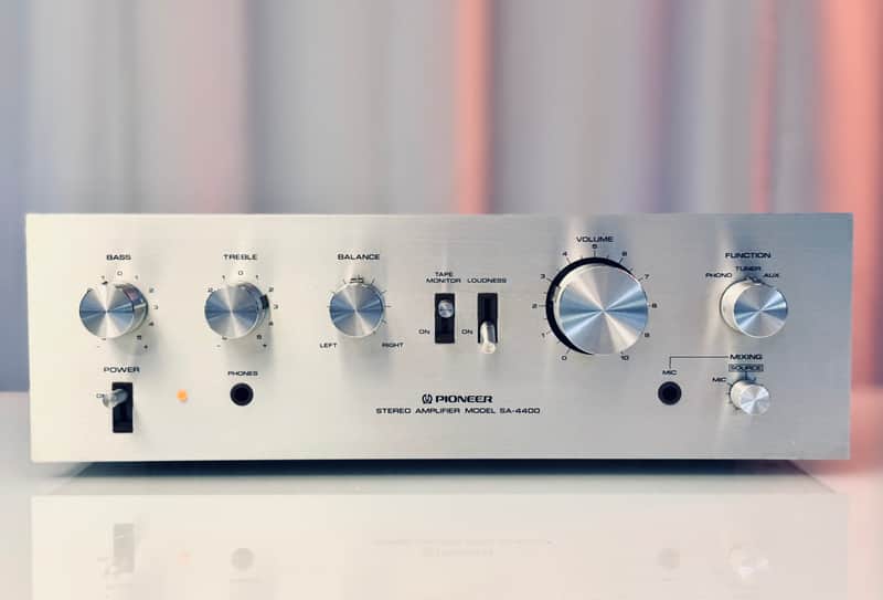 Vintage Pioneer SA-4400 Stereo Integrated Amplifier | Reverb
