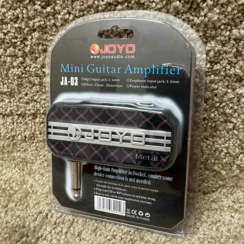 NIB-Joyo Bass Headphone Amp Mini Guitar Bassist Practice Amplifier with Aux in Portable (JA-03) image 1