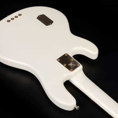 2012 Ernie Ball Music Man PDN Classic StingRay 4 - Gilded White | USA Limited Edition 1 / 200 Bass 4-String Matching Headstock & Neck Gold Hardware Active / Passive | OHSC image 15