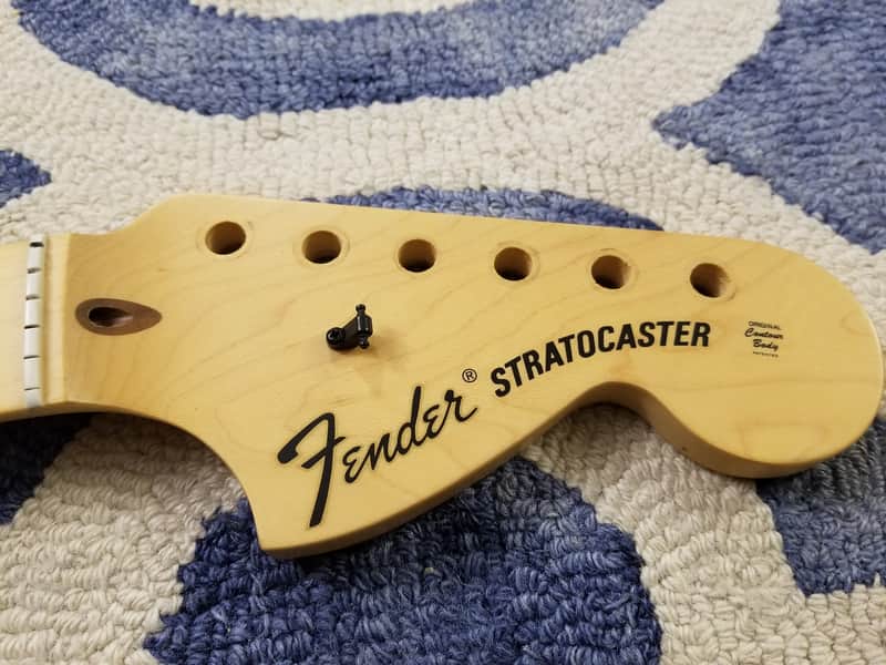 Fender Jim Root Stratocaster Neck. 12-16" Compound Radius image 1