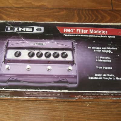 LINE6 FM4 Filter Modeler フィルターモデラー Line6 中古 フィルターモデラー エフェクター ライン6 LINE6 FM4