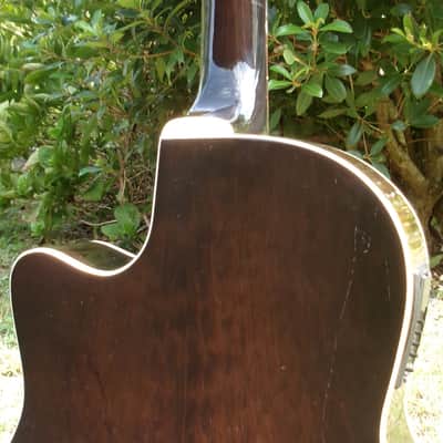1997 K. Yairi YD87N TBK Made In Japan Black+Hard Case image 8