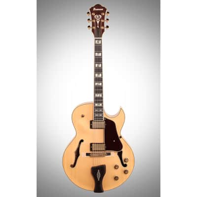 Ibanez LGB30 George Benson Electric Guitar, Natural, with Case image 3