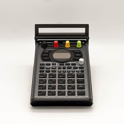 GroovePrints Roland SP-404 MK2 Stand + Tablet/Phone Holder – 3D Printed All-In-One Desktop Stand image 3