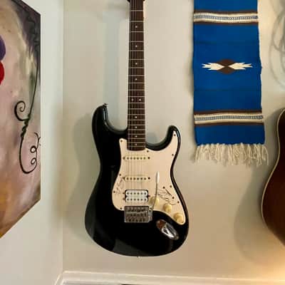 2011 Squier Bullet Stratocaster HSS with Tremolo and Rosewood Fretboard - Mastodon signed image 1