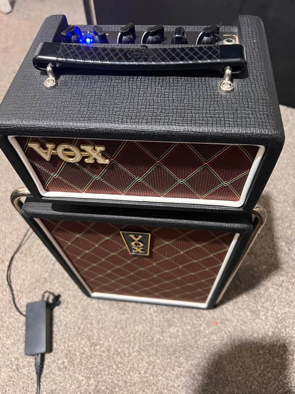 Vox MSB25 Mini Superbeetle 25-Watt 1x10" Mini Guitar Amp Stack 2018 - Present - Black image 1